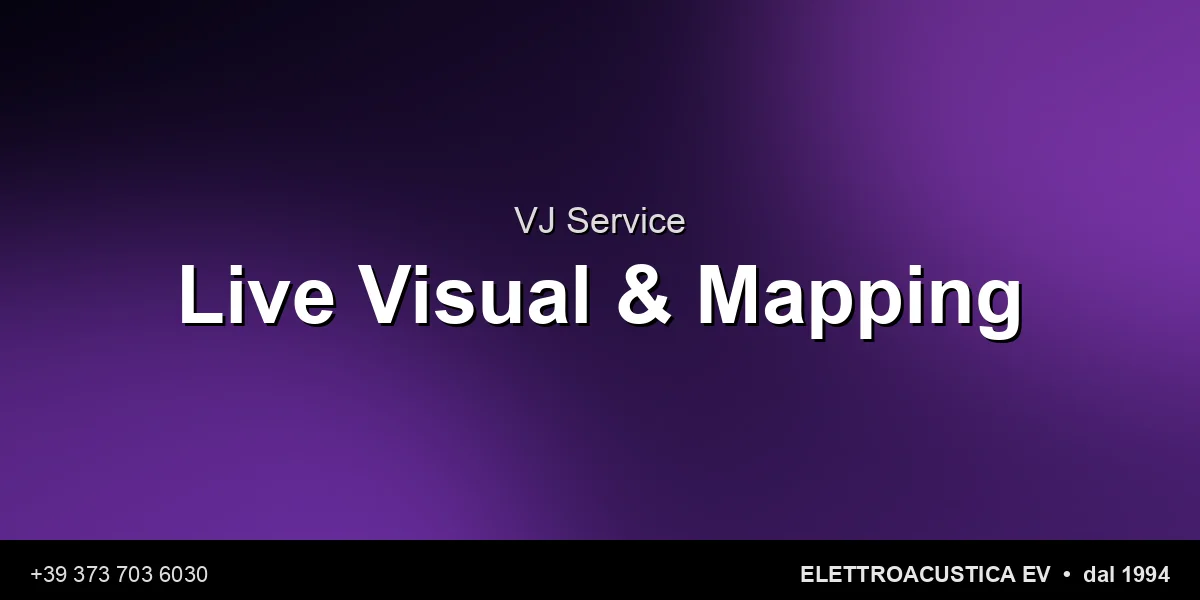 Vj Service Napoli - Elettroacustica EV