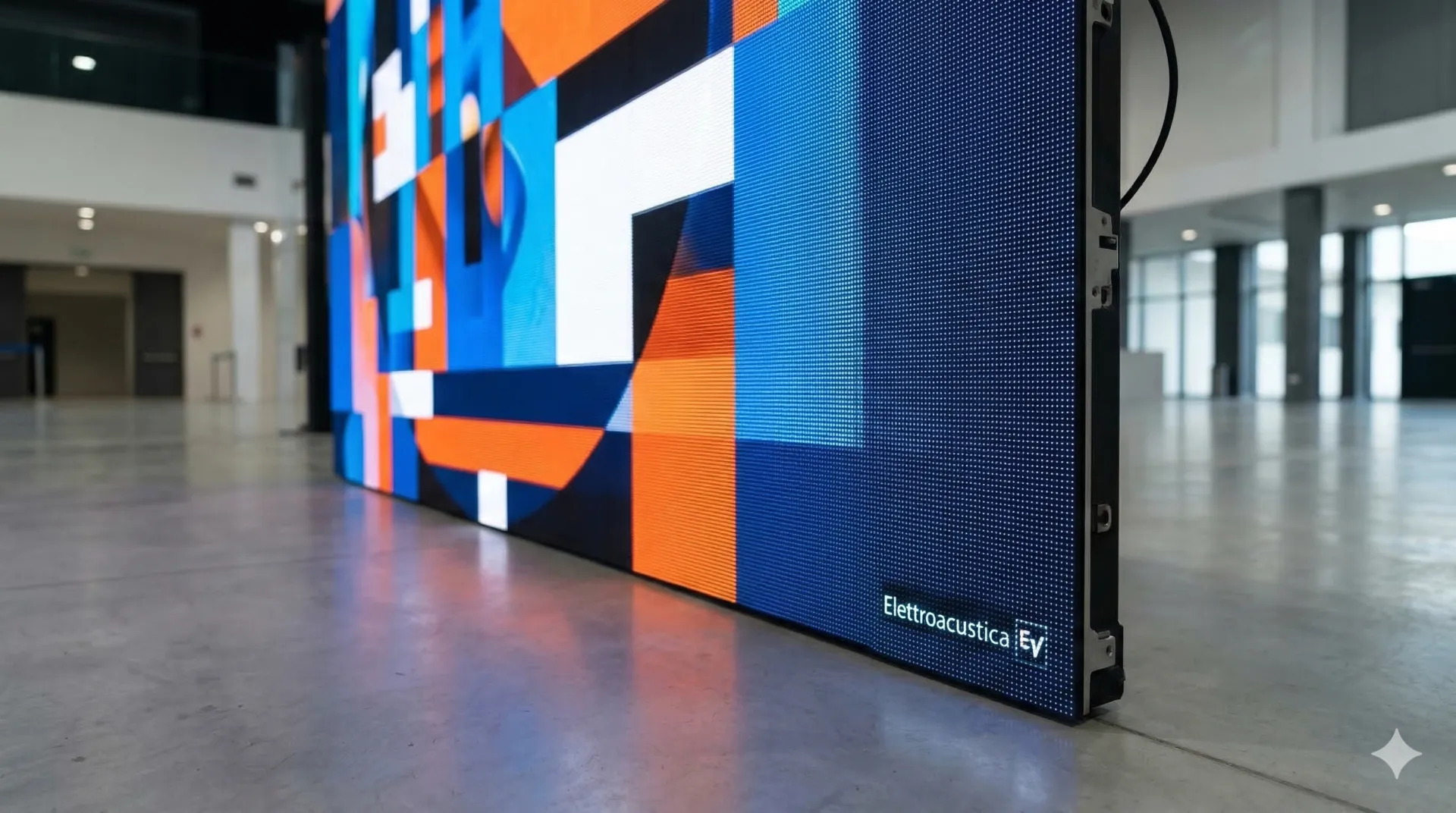 LED Wall Elettroacustica EV - schermo alta risoluzione installazione professionale Campania